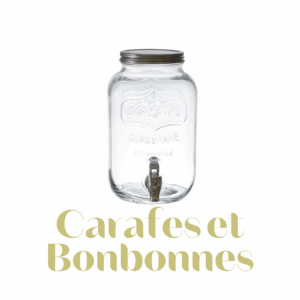 CARAFES ET BONBONNES