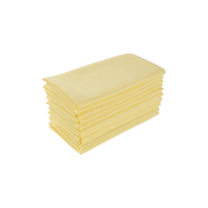 Lot de 10 Serviettes jaune beurre – Lison